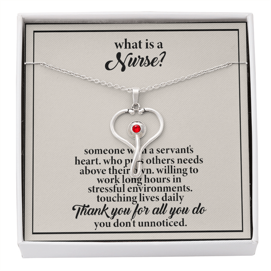 To Nurse - What Is A Nurse Stethoscope Necklace